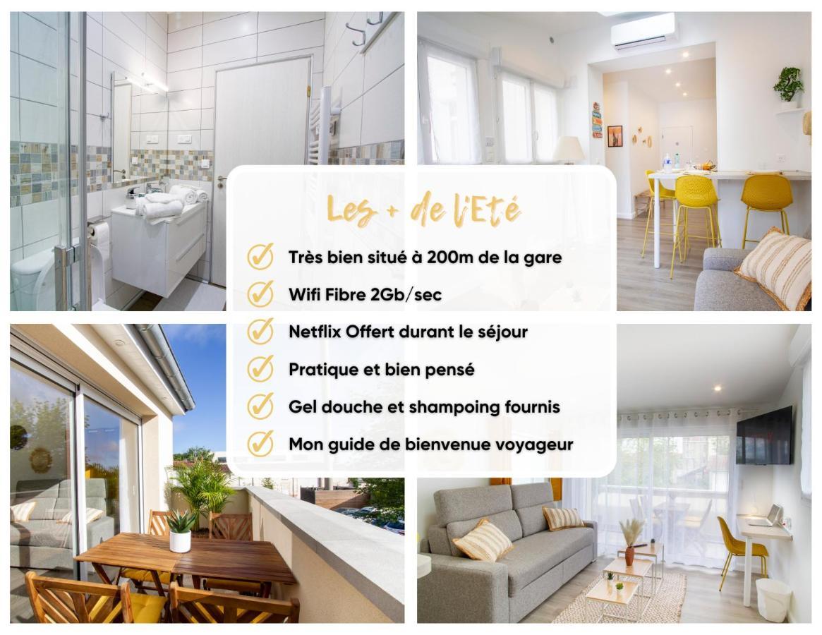 Soleil D'Ete - Netflix & Wifi - Balcon - Climatisation - Parking Gratuit - Check-In 24H24 - Emplacement Velos - Goodmarning Châlons-en-Champagne Εξωτερικό φωτογραφία