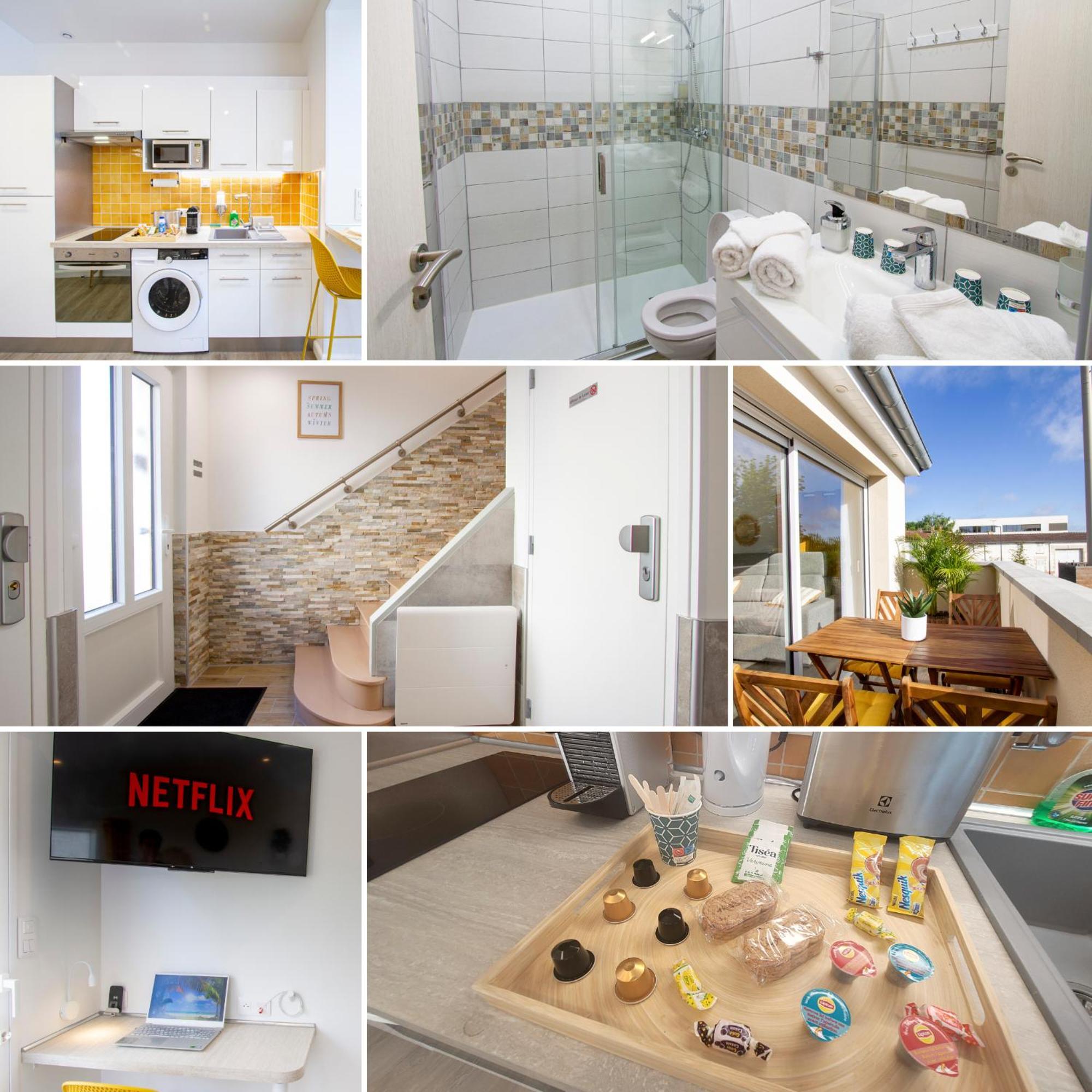 Soleil D'Ete - Netflix & Wifi - Balcon - Climatisation - Parking Gratuit - Check-In 24H24 - Emplacement Velos - Goodmarning Châlons-en-Champagne Εξωτερικό φωτογραφία